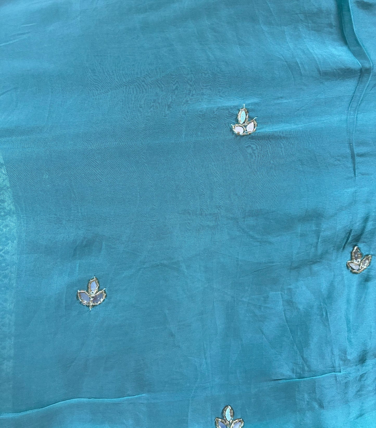 Green Festive Chit Pallu Saree